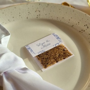 Köszönetajándék virágmag - esküvő - emlék & ajándék - köszönőajándék - Meska.hu