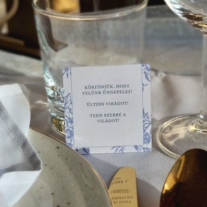 Köszönetajándék virágmag - esküvő - emlék & ajándék - köszönőajándék - Meska.hu