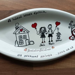  süteményes tál, kínáló tál  - otthon & életmód - konyhafelszerelés, tálalás - tálalás - tányér & étkészlet - Meska.hu