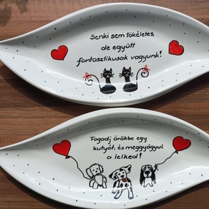  süteményes tál, kínáló tál  - otthon & életmód - konyhafelszerelés, tálalás - tálalás - tányér & étkészlet - Meska.hu