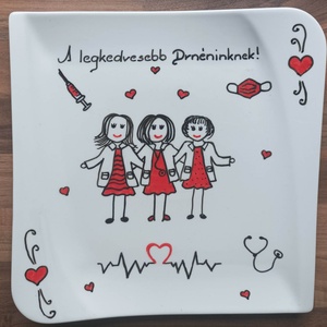  süteményes tányér, kínálótál  - otthon & életmód - konyhafelszerelés, tálalás - tálalás - tányér & étkészlet - Meska.hu
