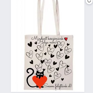 vászontáska búcsúajándék köszönő ajándék - táska & tok - bevásárlás & shopper táska - shopper, textiltáska, szatyor - Meska.hu