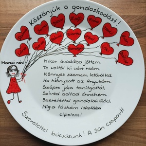 megrendelésre készült, Otthon & Életmód, Konyhafelszerelés, tálalás, Tálalás, Tányér & Étkészlet, Festett tárgyak, MESKA