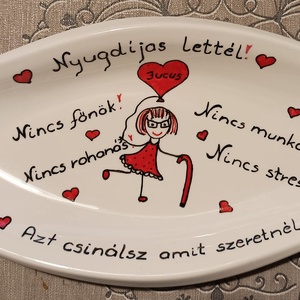 kínáló tál házavatóra - otthon & életmód - konyhafelszerelés, tálalás - tálalás - kínálótál - Meska.hu