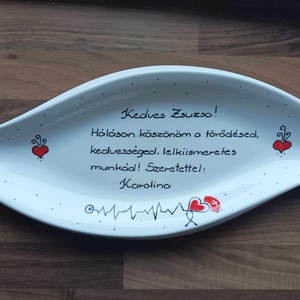 kínálótál megrendelésre, Otthon & Életmód, Konyhafelszerelés, tálalás, Tálalás, Kínálótál, Festett tárgyak, MESKA