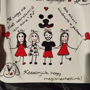Kínálótl megrendelésre , Otthon & Életmód, Konyhafelszerelés, tálalás, Tálalás, Kínálótál, Festett tárgyak, MESKA