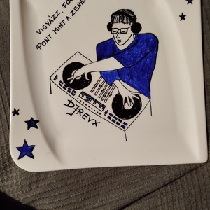 Megrendelésre készült  tányér  - Meska.hu