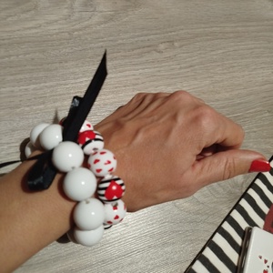 Ékszer szett kis taskaban - táska & tok - neszesszer - Meska.hu