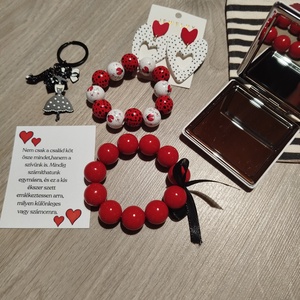 Neszeszer,és ékszer szett  - ékszer - karkötő - karperec - Meska.hu