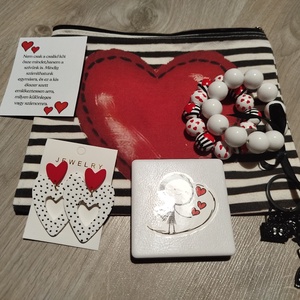 Neszeszer,és ékszer szett  - ékszer - karkötő - karperec - Meska.hu