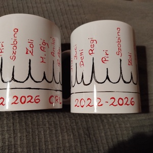 Egyedi kézzel rajzolt bögre megrendelésre  - Meska.hu