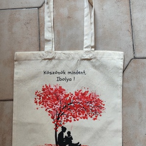 Egyedi vászon táska megrendelésre, Táska & Tok, Bevásárlás & Shopper táska, Kenyeres zsák, Fotó, grafika, rajz, illusztráció, MESKA
