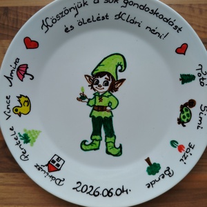 Dísztányér pedagógusnak - Meska.hu
