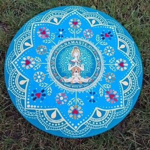 Meditáló kutyusos mandala - Meska.hu