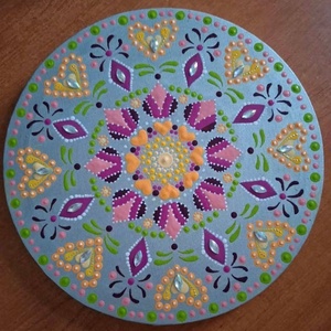Ragyogó Szív mandala - Meska.hu