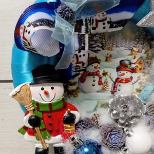 Hóember kavalkád - Meska.hu