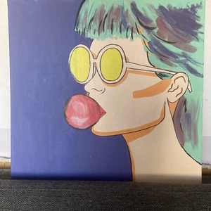 Bubble gum - festmény - művészet - festmény - akril - Meska.hu