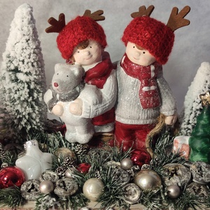 Extra méretű adventi asztaldísz - karácsony - adventi díszek - adventi asztaldísz - Meska.hu