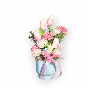 Csigás tavaszi asztaldísz - Meska.hu