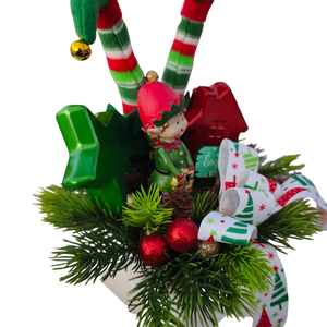 Manós asztaldísz - karácsony - adventi díszek - adventi asztaldísz - Meska.hu