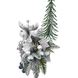 Rénszarvasos adventi asztaldísz - karácsony - adventi díszek - adventi asztaldísz - Meska.hu