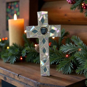 Mozaik kereszt , Otthon & Életmód, Vallás, Kereszt, Mozaik, MESKA