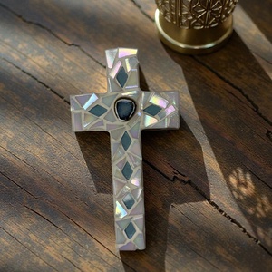 Mozaik kereszt  - otthon & életmód - vallás - kereszt - Meska.hu