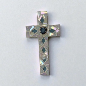 Mozaik kereszt  - otthon & életmód - vallás - kereszt - Meska.hu