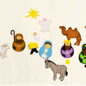 Betlehem 16 figura, Játék & Sport, Bábok, Báb készlet, Varrás, MESKA