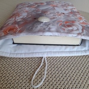 Könyvtok virágmintás  - könyv & zene - könyvtok - Meska.hu