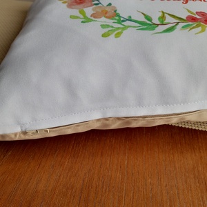 Díszpárna Anyák napi idézettel - otthon & életmód - lakástextil - párna & párnahuzat - díszpárna (belsővel együtt) - Meska.hu