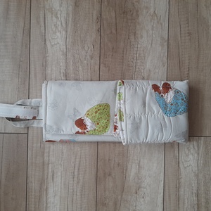 Autópálya textil hordozható  - baba - mama - baba játékok - játszószőnyeg - Meska.hu