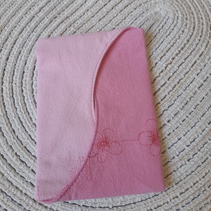 Textil papírzsebkendő tartó íves rózsaszín zero waste, Táska & Tok, Pénztárca & Más tok, Zsebkendőtartó tok, Varrás, MESKA