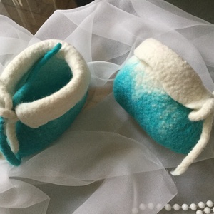 Nemez baba cipő - ruha & divat - babaruha & gyerekruha - Meska.hu