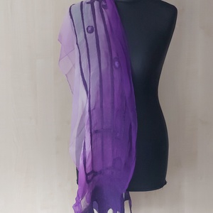 Nunonemez sál (Hangjegyes) - ruha & divat - sál, sapka, kendő - stóla - Meska.hu Nunonemez sál (Hangjegyes) - ruha & divat - sál, sapka, kendő - stóla - Meska.hu