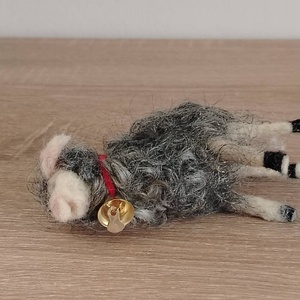 Nemez bárányka - karácsony - karácsonyi ajándékozás - karácsonyi ajándékcsomagolás - Meska.hu