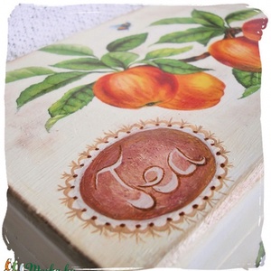 Almás teafiltertartó doboz -  - Meska.hu