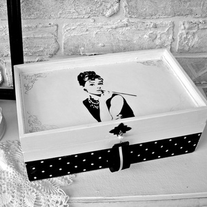 Audrey Hepburn ékszerdoboz  -  - Meska.hu