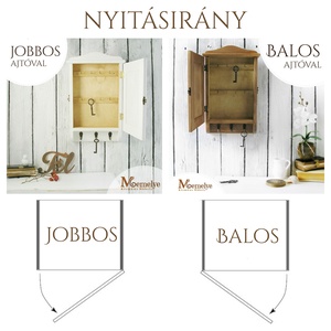 Kulcstartó szekrény, balatoni vitorlás - otthon & lakás - dekoráció - fali és függő dekoráció - fali kulcstartó - Meska.hu