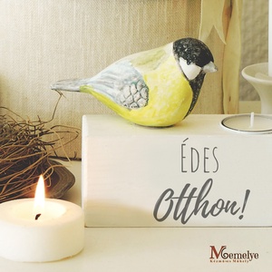 Madaras fa mécsestartó, egyedi felirattal is kérhető - otthon & életmód - gyertya, illat, aroma - mécses és mécsestartó - Meska.hu