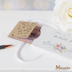 Esküvői pénzátadó írható kártyával - esküvő - emlék & ajándék - nászajándék - pénzátadó doboz - Meska.hu