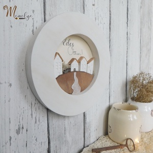 Házikós falikép egyedi felirattal is - otthon & életmód - dekoráció - kép & falikép - fából készült kép - Meska.hu