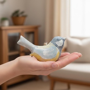 PiCinke - madár formájú kézzel festett fa dísz - otthon & életmód - dekoráció - fali és függő dekoráció - falra akasztható dekor - Meska.hu