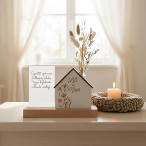 KisHáz dekor szett - személyre szabható, Otthon & Életmód, Dekoráció, Kép & Falikép, Táblakép, Mindenmás, MESKA