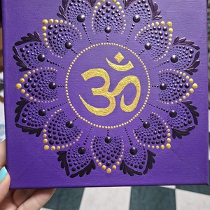 Védelmező mandala 20x20cm - Meska.hu