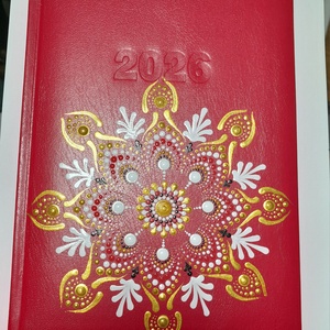 2026. évi mandalás határidőnapló HETI - otthon & életmód - papír, írószer - naptár & tervező - Meska.hu