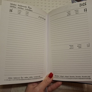 2026. évi mandalás határidőnapló csakra színekkel  - otthon & életmód - papír, írószer - naptár & tervező - Meska.hu