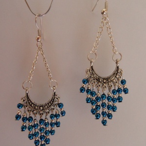 Indiai hatású fülbevaló -  - Meska.hu