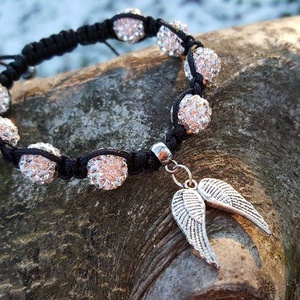 Angyali shamballa karkötő -  - Meska.hu