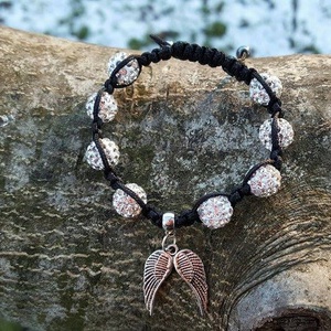 Angyali shamballa karkötő -  - Meska.hu